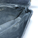 CHANEL Matelasse Chain Waist bag Lamb Skin Black Gold CC Auth bs20175-22