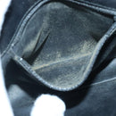 CHANEL Matelasse Chain Waist bag Lamb Skin Black Gold CC Auth bs20175-11