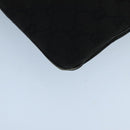 GUCCI GG Canvas Shoulder Bag Black Silver 113013 Auth bs20185-11