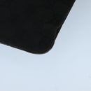 GUCCI GG Canvas Shoulder Bag Black Silver 113013 Auth bs20185-13