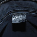 GUCCI GG Canvas Shoulder Bag Black Silver 113013 Auth bs20185-15