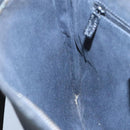 GUCCI GG Canvas Shoulder Bag Black Silver 113013 Auth bs20185-18