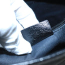 GUCCI GG Canvas Shoulder Bag Black Silver 113013 Auth bs20185-20