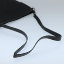 GUCCI GG Canvas Shoulder Bag Black Silver 113013 Auth bs20185-6