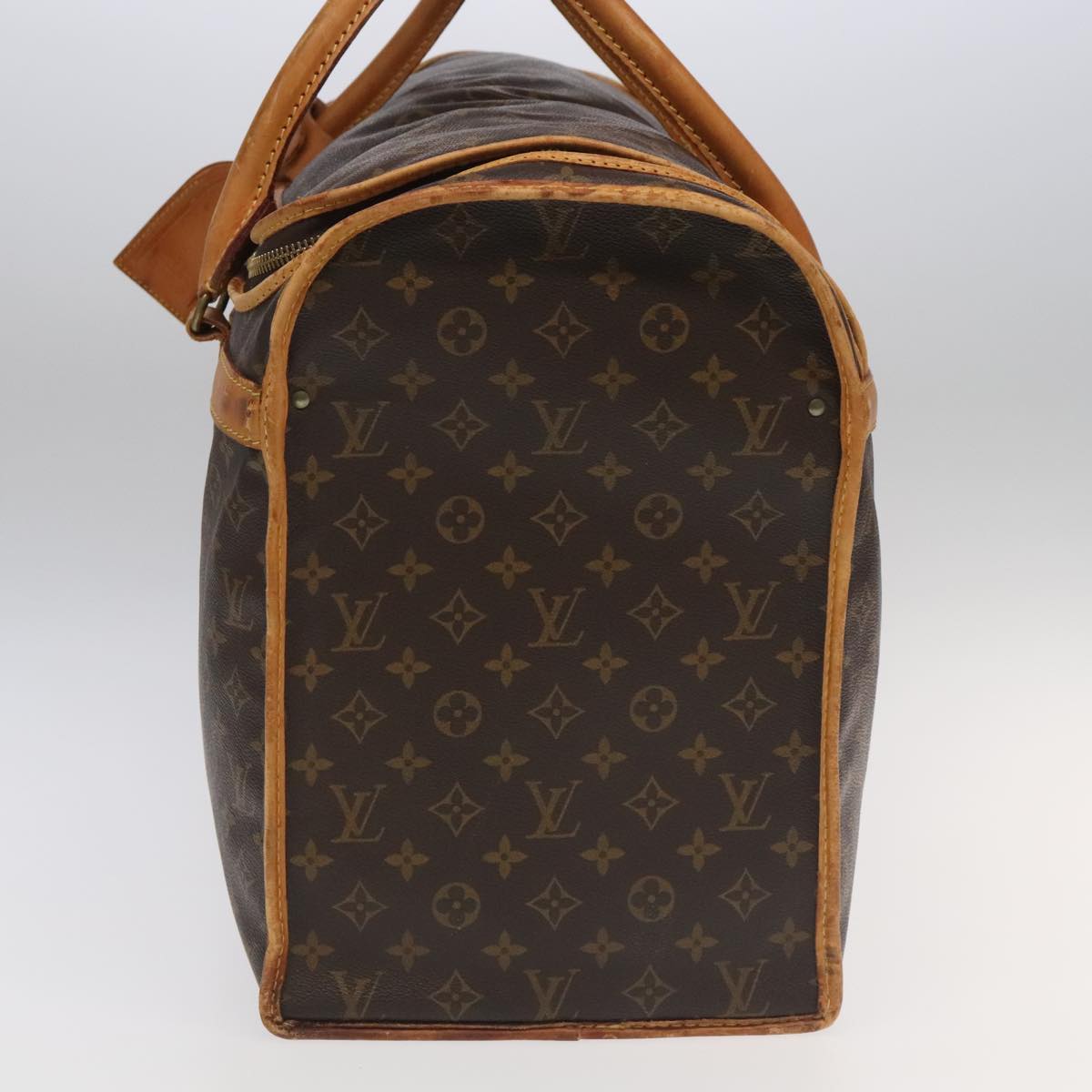 LOUIS VUITTON Monogram Sac Chasseur 55 Boston Bag M41922 LV Auth bs20197