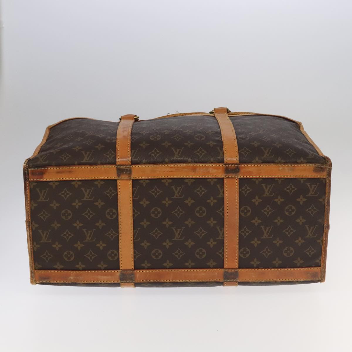 LOUIS VUITTON Monogram Sac Chasseur 55 Boston Bag M41922 LV Auth bs20197