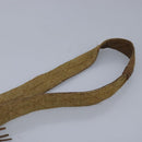 CHANEL Matelasse Shoulder Bag Canvas Beige CC Auth bs20198-8