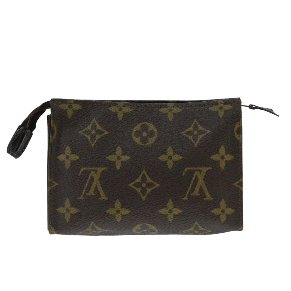 LOUIS VUITTON Monogram Poche Toilette 15 Pouch Vintage M47546 LV Auth bs20214 - 0