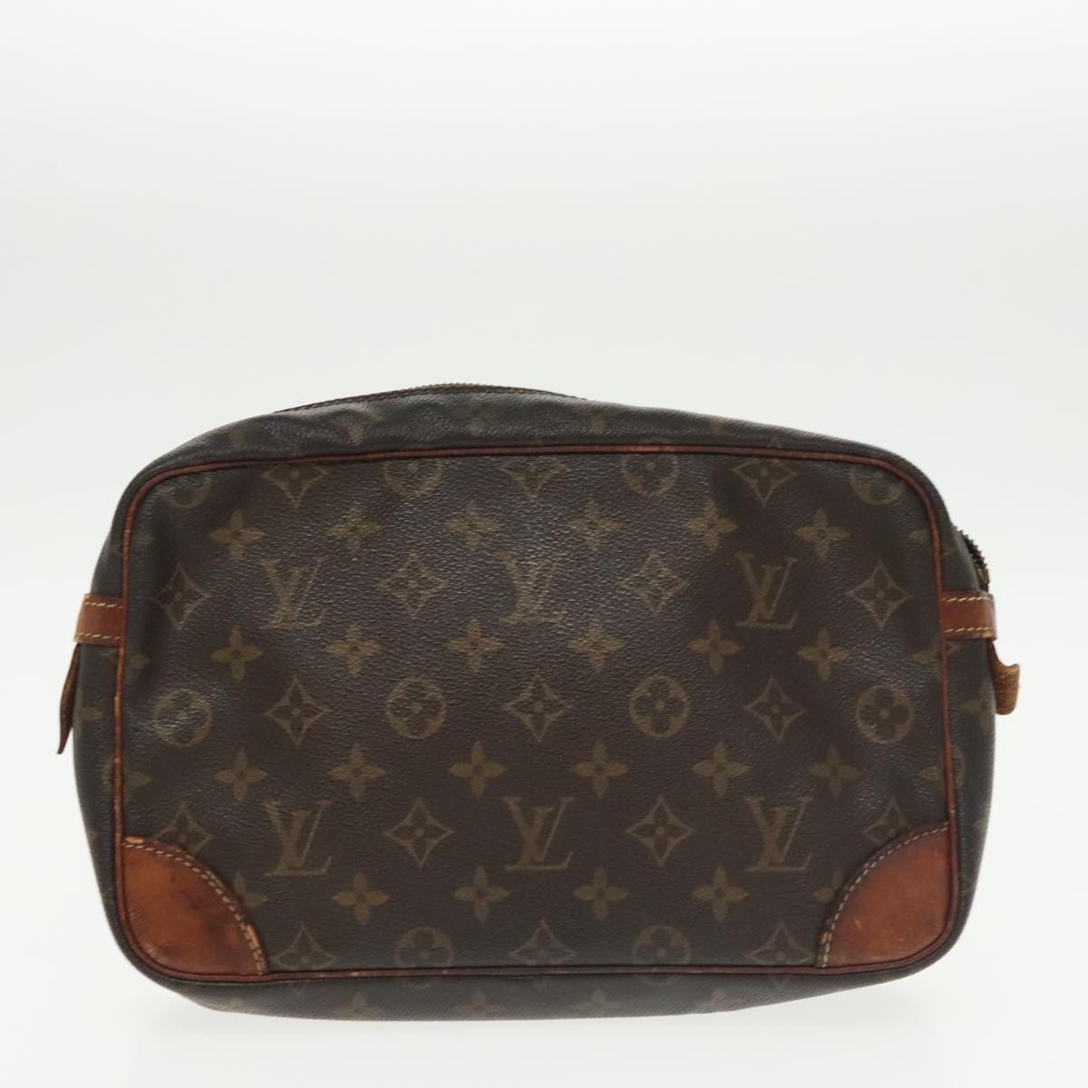 LOUIS VUITTON Monogram Clutch Bag 2Set LV Auth bs20215