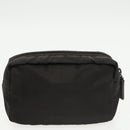 SAINT LAURENT PRADA Bag Coated canvas Nylon 2Set Black Beige Auth bs20228-12