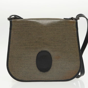 SAINT LAURENT PRADA Bag Coated canvas Nylon 2Set Black Beige Auth bs20228 - 0