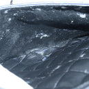 CHANEL Matelasse Chain Shoulder Bag Lamb Skin Black Gold CC Auth bs20231-23