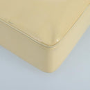 CHANEL Tote Bag Enamel White CC Auth bs20237-16