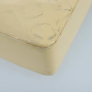 CHANEL Tote Bag Enamel White CC Auth bs20237-17