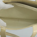 CHANEL Tote Bag Enamel White CC Auth bs20237-20