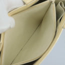 CHANEL Tote Bag Enamel White CC Auth bs20237-23