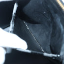 CHANEL Vanity Pouch Enamel Black Gold CC Auth bs20242-22