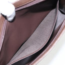 Burberrys Nova Check Clutch Bag Canvas Beige Brown Auth bs20256-11