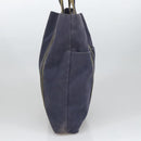 HERMES Fourre Tout cabas Tote Bag Canvas Navy Khaki Auth bs20268-3