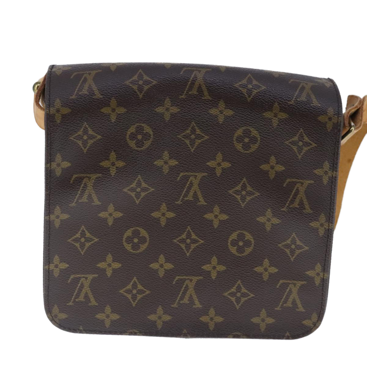 LOUIS VUITTON Monogram Cartouchiere MM Shoulder Bag M51253 LV Auth bs20280 - 0