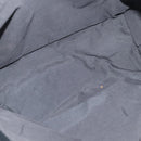 FENDI Tote Bag Nylon Red Silver Auth bs20291-10