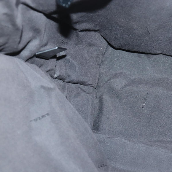 FENDI Tote Bag Nylon Red Silver Auth bs20291