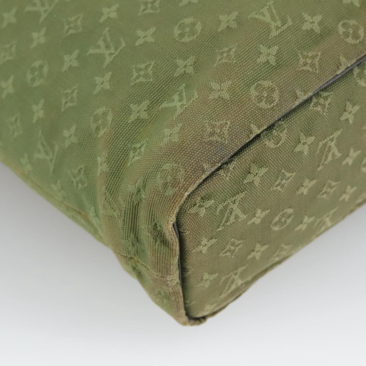 LOUIS VUITTON Monogram Mini Lucille GM Tote Bag TST Khaki M92681 LV Auth bs20312