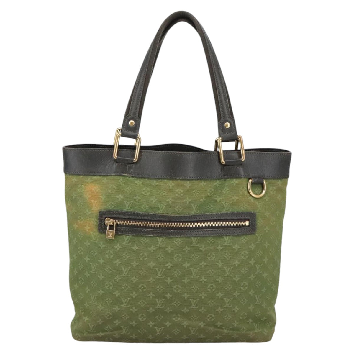 LOUIS VUITTON Monogram Mini Lucille GM Tote Bag TST Khaki M92681 LV Auth bs20312 - 0