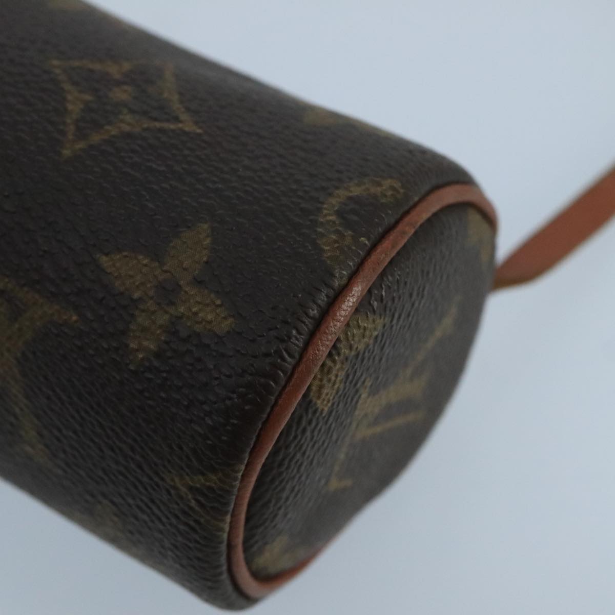 LOUIS VUITTON Monogram Papillon Pouch LV Auth bs20314