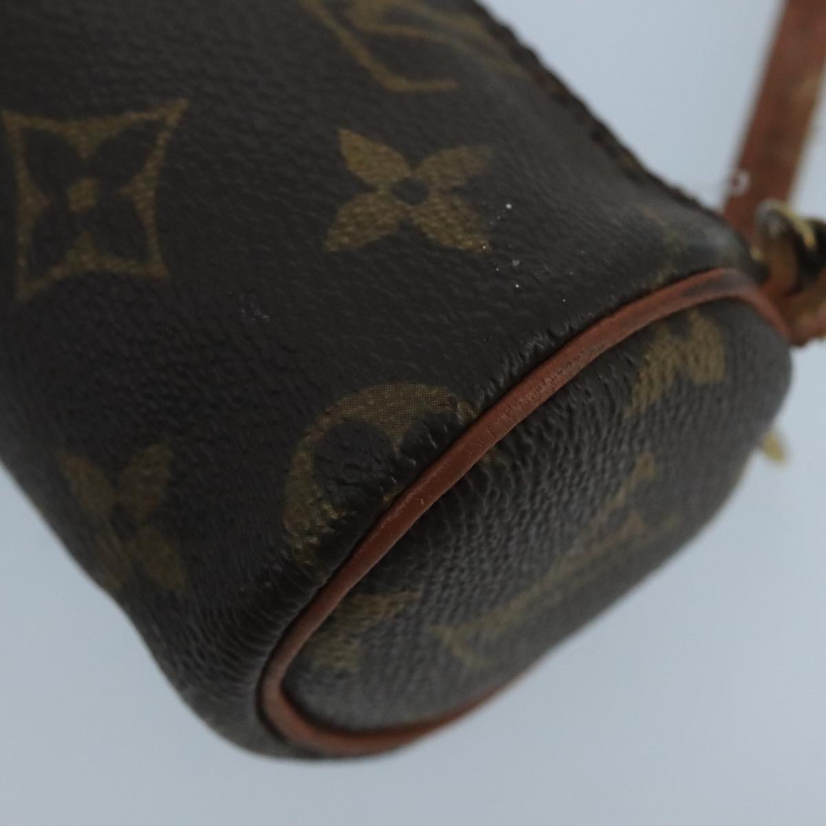 LOUIS VUITTON Monogram Papillon Pouch LV Auth bs20314