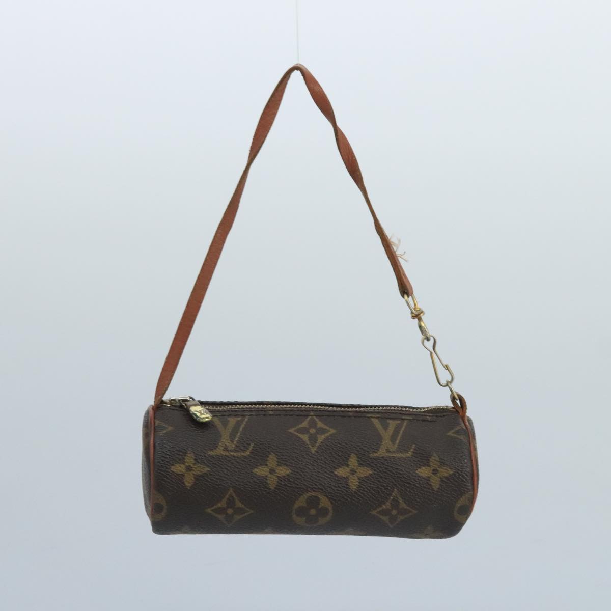 LOUIS VUITTON Monogram Papillon Pouch LV Auth bs20314