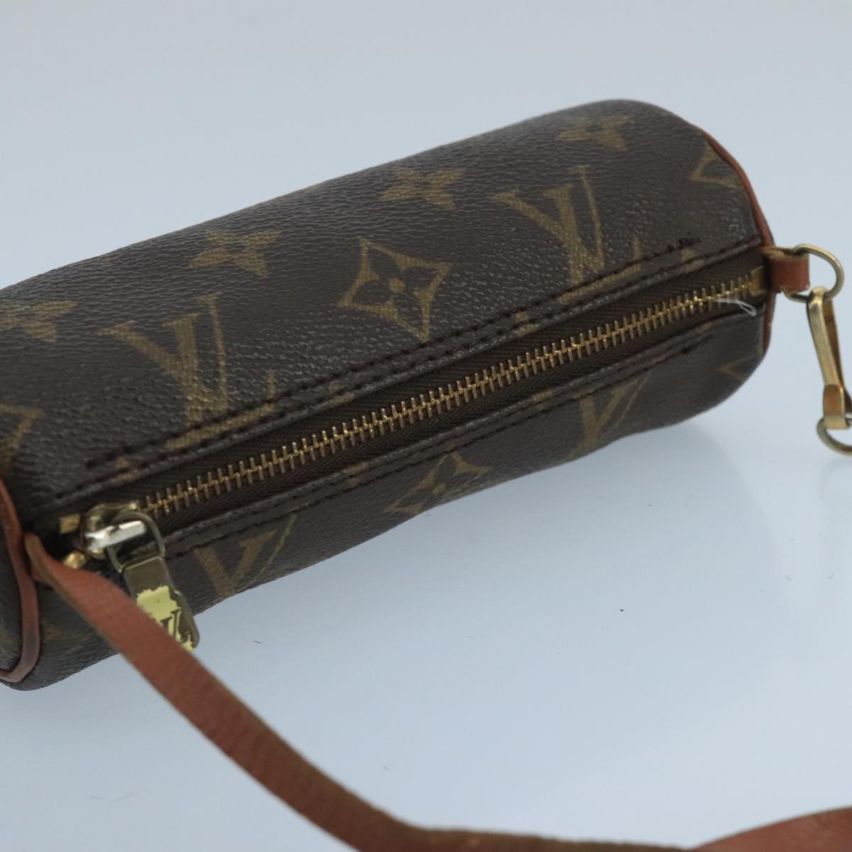 LOUIS VUITTON Monogram Papillon Pouch LV Auth bs20314