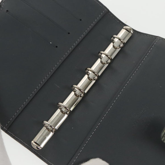 LOUIS VUITTON Cyber Epi Agenda PM Day Planner Cover Green M99080 LV Auth bs20318