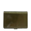 LOUIS VUITTON Cyber Epi Agenda PM Day Planner Cover Green M99080 LV Auth bs20318-13