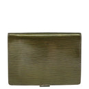 LOUIS VUITTON Cyber Epi Agenda PM Day Planner Cover Green M99080 LV Auth bs20318-2