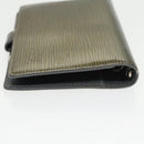 LOUIS VUITTON Cyber Epi Agenda PM Day Planner Cover Green M99080 LV Auth bs20318-4