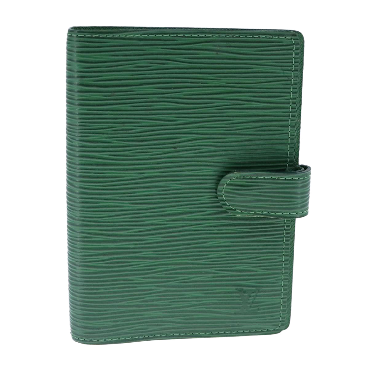 LOUIS VUITTON Epi Agenda PM Day Planner Cover Green R20054 LV Auth bs20320