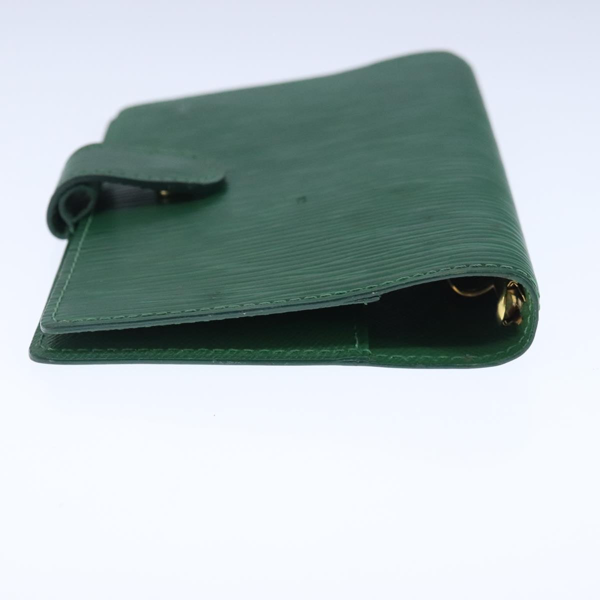 LOUIS VUITTON Epi Agenda PM Day Planner Cover Green R20054 LV Auth bs20320