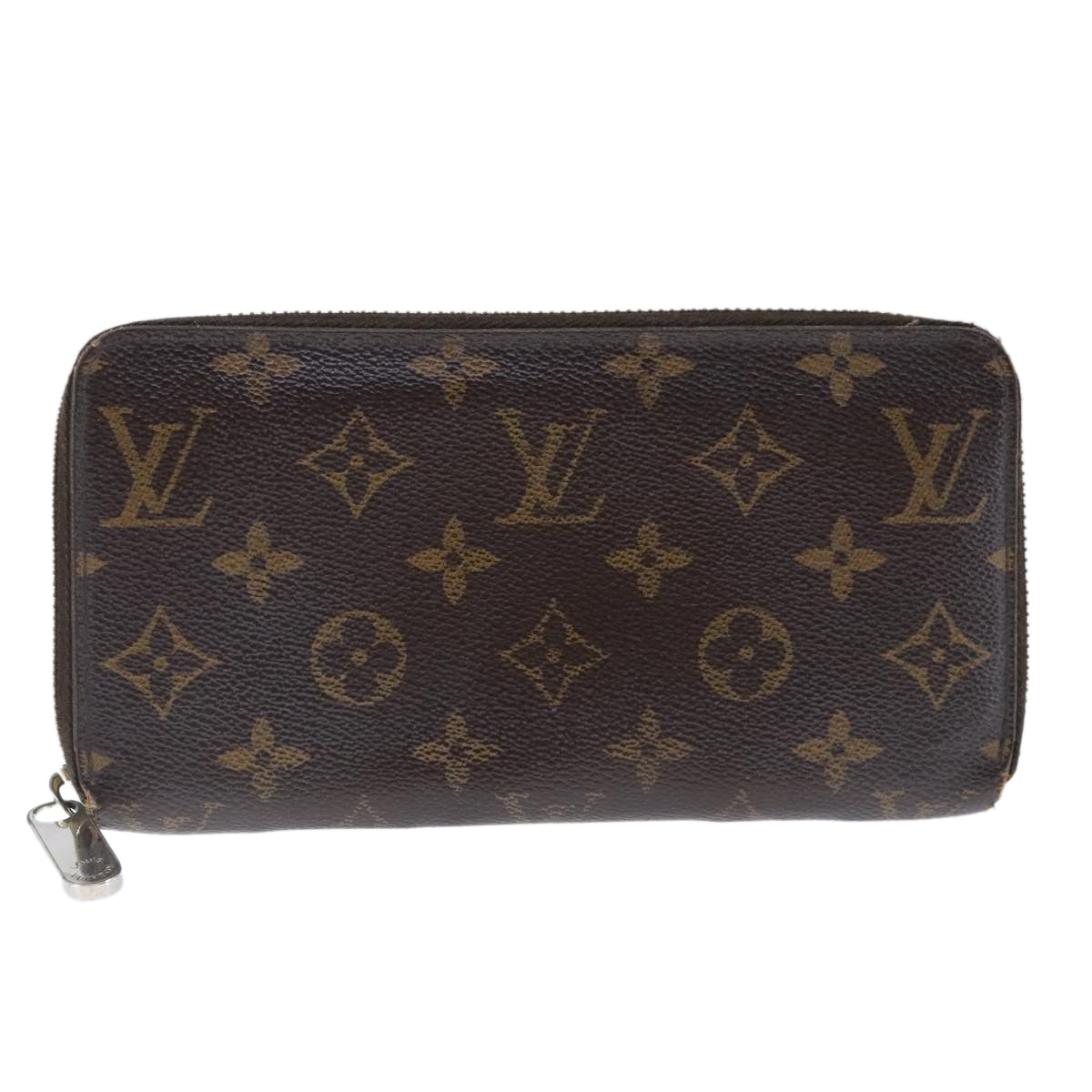 LOUIS VUITTON Monogram Zippy Wallet Long Wallet M42616 LV Auth bs20321 - 0