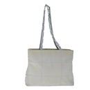 PRADA Shoulder Bag Nylon Gray Auth bs20326-13