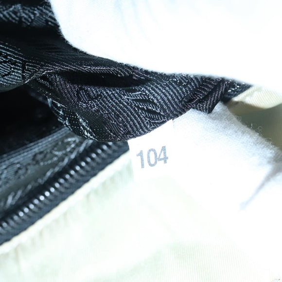 PRADA Shoulder Bag Nylon Gray Auth bs20326