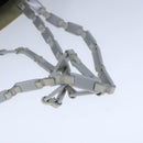 PRADA Shoulder Bag Nylon Gray Auth bs20326-7