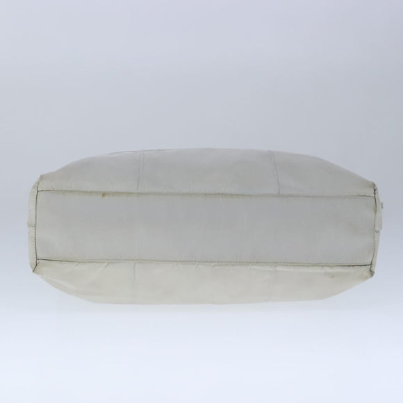 PRADA Shoulder Bag Nylon Gray Auth bs20326