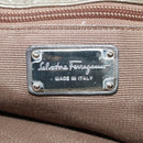 Salvatore Ferragamo Tote Bag Enamel Gold Auth bs20344-20