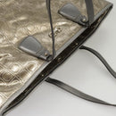 Salvatore Ferragamo Tote Bag Enamel Gold Auth bs20344-14