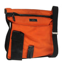 GUCCI Shoulder Bag Nylon Orange 019 0335 Auth bs20346-1