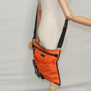 GUCCI Shoulder Bag Nylon Orange 019 0335 Auth bs20346-26
