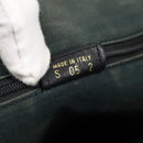 BURBERRY Nova Check Tote Bag Leather Black Auth bs20353-12