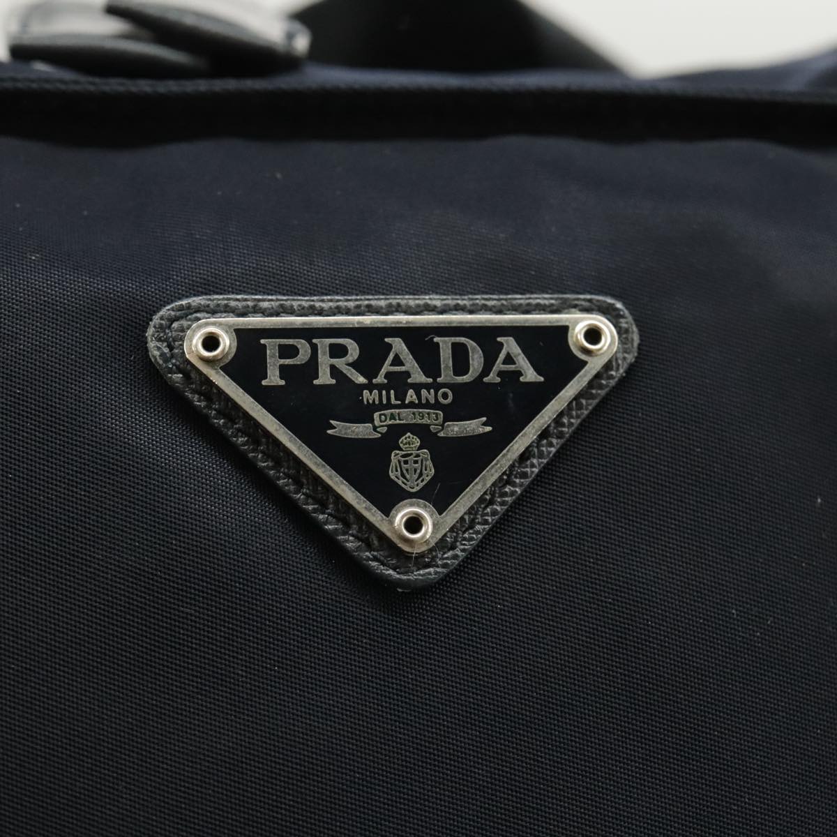 PRADA Tote Bag Nylon Navy Auth bs20361