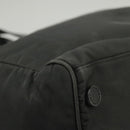 PRADA Hand Bag Nylon Black Silver Auth bs20366-9